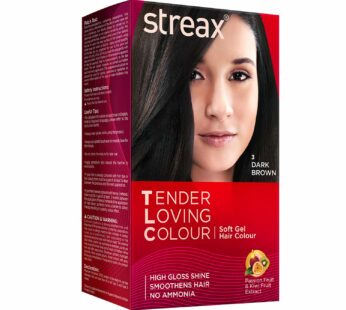 Streax Hair Colour (TLC) Dark Brown, 95 ml